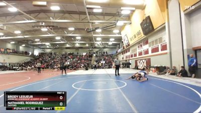 138 lbs Cons. Round 7 - Brody LeSueur, American Leadership Academy Gilbert vs Nathaniel Rodriguez, Safford