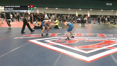 138 lbs Consi Of 16 #2 - Curtis Zion Borge, MO vs Kai Vielma, PA