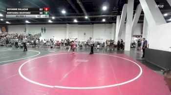 123 lbs Rr Rnd 4 - Shyanne Salazar, Wlv Jr Wrestling vs Avryanna Martinez, Bad Cat WC