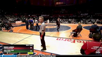 2A 144 lbs 1st Place Match - Peyton Cox, Washington vs Sean Larkin, Chicago (St. Rita)