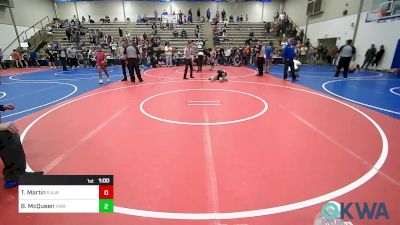 84 lbs Final - Tripp Martin, R.A.W. vs Bryson McQueen, HURRICANE WRESTLING ACADEMY