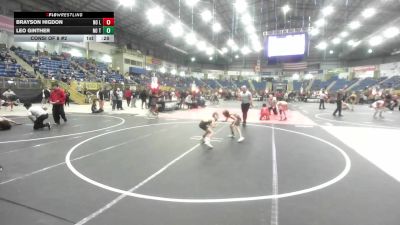 54 lbs Consi Of 8 #2 - Brayson Higdon, No Limits WC vs Leo Ginther, No Team