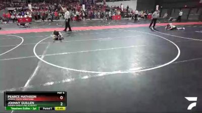 91 lbs Cons. Round 3 - Johnny Guillen, Askren Wrestling Academy vs Pearce Mathison, Sparta Youth Wrestling