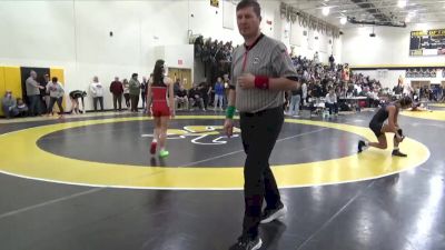 105 lbs Cons. Round 3 - Ryleigh Jones, Williamsburg vs Victory Dursky, Benton Community