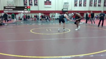 197 lbs Quarterfinal - Tejvir Dhinsa, Simon Fraser (B.C.) vs John White, Southern Oregon