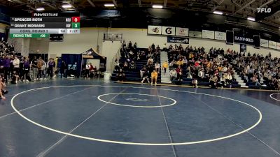 174 lbs Cons. Round 2 - Grant Moraski, Sioux Falls vs Spencer Roth, Northern State