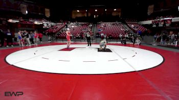 130 lbs Rr Rnd 1 - Brailey Presgrove, Comanche High School Girls vs Karsyn McAnally, Bentonville West Girls