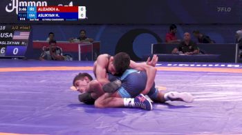 48 kg 1/2 Final - Amirabbas Alizadeh, Iran vs Henry Aslikyan, United States