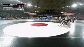 Boys 2A 150 lbs Champ. Round 1 - Darrin Nielsen, Squalicum vs Wyatt Carter, Hockinson