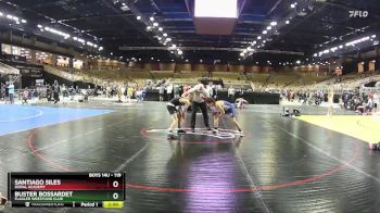 119 lbs Round 3 - Santiago Siles, Doral Academy vs Buster Bossardet, Flagler Wrestling Club