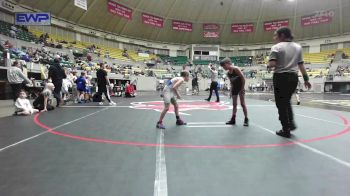 61 lbs 3rd Place - Noah Sladek, Team Conquer Wrestling vs Jude Grass, Springdale Youth Wrestling Club