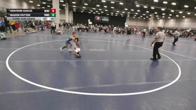 56 lbs Cons. Sub-semis - Mason Payton, Perry Meridian Wrestling Club vs Grayson Guelig, MN Elite Wrestling Club