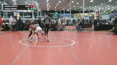 115 lbs Rr Rnd 2 - Mason Sampilo, GPS Red - HSC vs Shelby Tuhari, Northeast Elites White - HSC