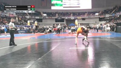 1A-4A 190 Cons. Round 3 - Antoine Pitts, Thomasville HS vs Mac Peters, Orange Beach High School