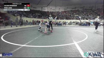 55 lbs Quarterfinal - Lillian Shuemake, Viking Wrestling Club vs Rhea Long, Standfast