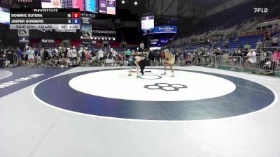 138 lbs Cons. Rd Of 64 - Dominic Butera, PA vs Jasper Sonberg, IA