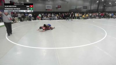 131-135.2 lbs Champ. Round 1 - Donnavan Twyman, Indiana vs Alan Melchor, Red Hawk Wrestling Academy