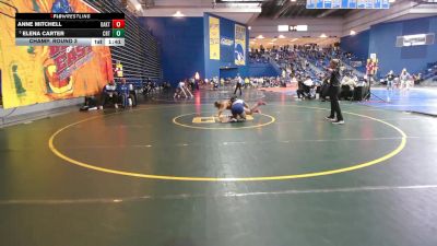 155 lbs Champ. Round 3 - Elena Carter, Courtland vs Anne Mitchell, Oakton