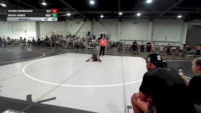 78 lbs Rr Rnd 2 - Ayden Rodriguez, Toppenish BadBoy vs Matai James, Manu WC