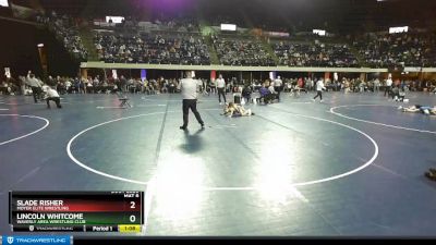 86 lbs Semifinal - Slade Risher, Moyer Elite Wrestling vs Lincoln Whitcome, Waverly Area Wrestling Club