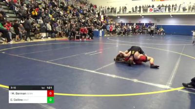 107 lbs R-16 - Max Berman, Germantown Academy vs Cade Collins, Southern Regional-NJ