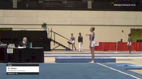 Eli Deehr - Floor, Metropolitan Gymnastics - 2021 USA Gymnastics Development Program National Championships