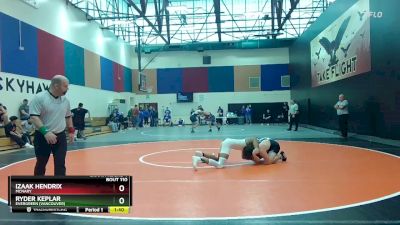 190 lbs Champ. Round 1 - Izaak Hendrix, McNary vs Ryder Keplar, Evergreen (Vancouver)