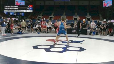 106 lbs 7th Place Match - Parker Williams, Florida vs Grady Swalberg, Utah
