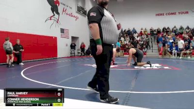 285 lbs Cons. Round 2 - Conner Henderson, Starkville High School vs Paul Harvey, Lewisburg