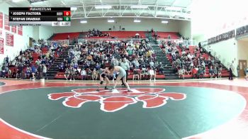 106 lbs Quarterfinal - Joseph Factora, North Canton (Hoover) vs Stefan Drabiak, Cle. St. Ignatus