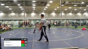 Prelims - Gavin Brown, Stray Dawgs vs Logan Rodgers, Intense Wrestling Club