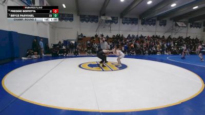 136 lbs Champ. Round 2 - Freddie Bertetta, Junipero Serra vs Bryce Pasvogel, Clovis North