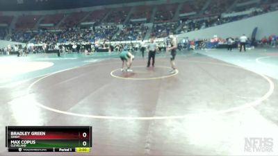 6A-157 lbs Champ. Round 2 - Bradley Green, Sandy vs Max Copus, Cleveland