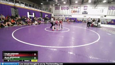 175 lbs Round 1 (32 Team) - Silas Newhouse, Clarkston vs Tyler Soenher, Mt. Spokane