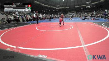 46 lbs Round Of 16 - Declan Wilson, Raw Wrestling Club vs Wills Jezek, Team Tulsa Wrestling Club