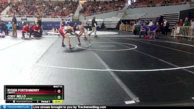 D1-126 lbs 5th Place Match - Ryder Fortenberry, Liberty vs Cody Bello, Mountain View Hs (Mesa)