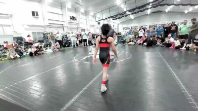 68 lbs Round Robin 5 - Eva Encarnacion, EP Rattlers - G vs Mason Williams, Backyard Barbies Purple - G