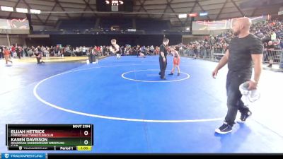 70 lbs Cons. Round 5 - Elijah Hetrick, FordDynastyWrestlingClub vs Kasen Davisson, Okanogan Underground Wrestling Club