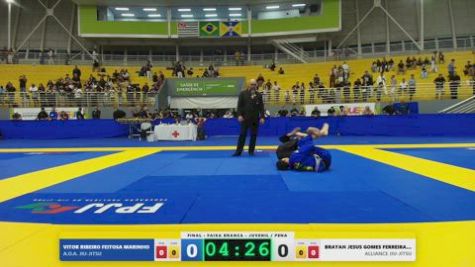 BRAYAN JESUS GOMES FERREIRA DA S vs VITOR RIBEIRO FEITOSA MARINHO 2026 FPJJ Circuito Paulista GI Etapa 3