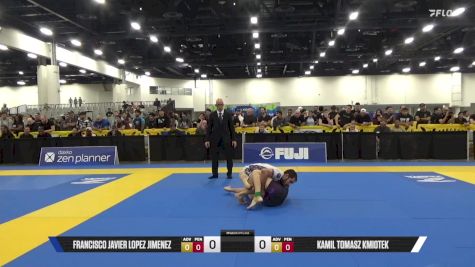 Francisco Javier Lopez Jimenez vs Kamil Tomasz Kmiotek 2025 World IBJJF Jiu-Jitsu No-Gi Championship