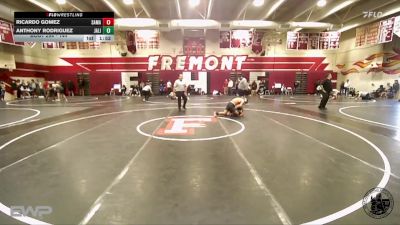 144 lbs Prelim - Ricardo Gomez, San Mateo vs Anthony Rodriguez, James Lick