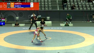 62 kg Qualification - Marilyn Garcia, USA vs Eniko Elekes, HUN