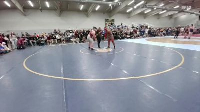 285 lbs Cons. Round 2 - Miles Clinger, Laramie vs Laderian Moore, Coronado