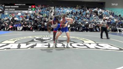138 lbs Consi Of 64 #2 - Isaiah Vaughan, Durham vs Levi Chicas, Canyon View AZ