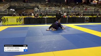 JONAH ANTHONY DONALD vs RICHARD CHARLES BURDE 2024 Pan Jiu Jitsu IBJJF Championship
