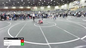 82 lbs Semifinal - Wesley Alves, Spring Hills Wrestling vs Tanner Kunze, Salem Elite Mat Club