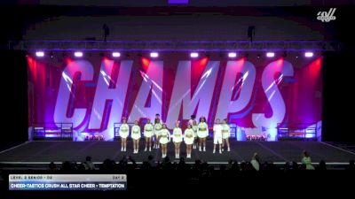 Cheer-tastics Crush All Star Cheer - Temptation [2025 L2 Senior - D2 Day 2] 2025 CHAMPS Grand Nationals