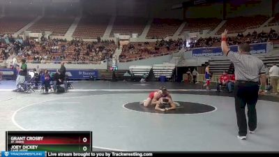 D4-150 lbs Cons. Round 2 - Grant Crosby, St. Johns vs Joey Dickey, Camp Verde