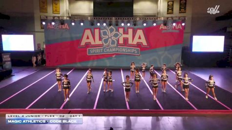 Magic Athletics - CODE BLACK [2026 L4 Junior - Flex - D2 Day 1] 2026 Aloha Baltimore Showdown