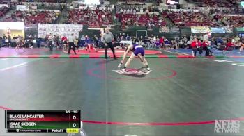 Cons. Semi - Blake Lancaster, Lincoln County vs Isaac Skogen, Whitehall